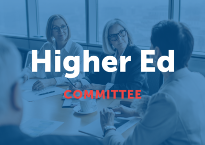 New! TASA Higher Education Committee Meeting – $2,500 per event
