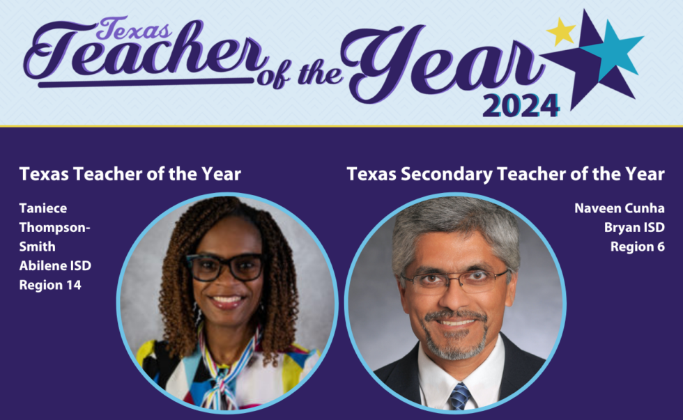 TASA Names 2024 Texas Teachers Of The Year Texas Association Of   2024 Toy Winners Web Header 980x603 