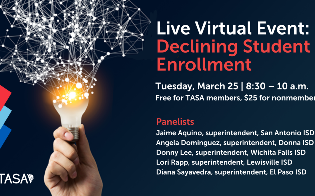Live Virtual Event: Declining Enrollment