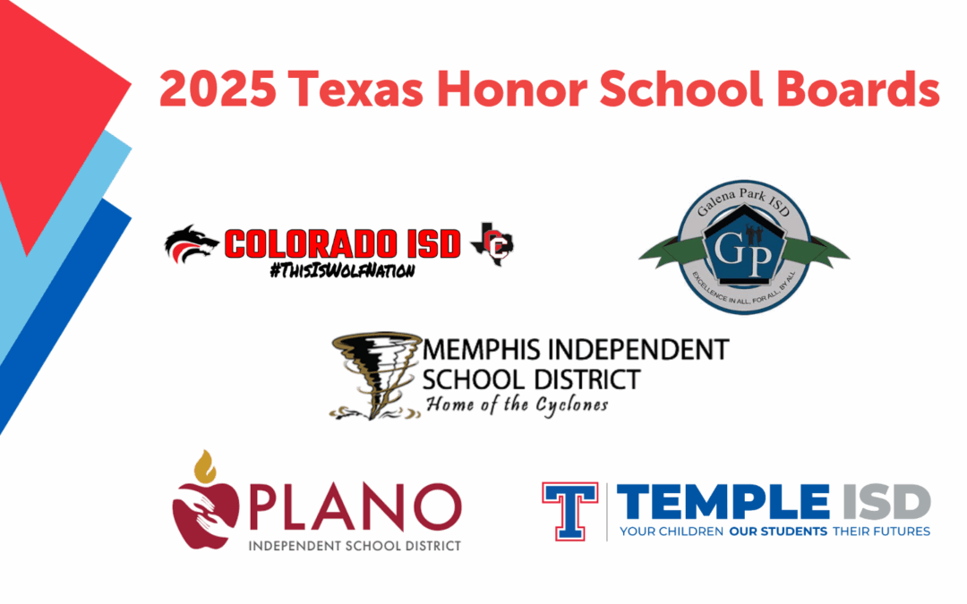 TASA Announces 5 Texas Honor Boards for 2025