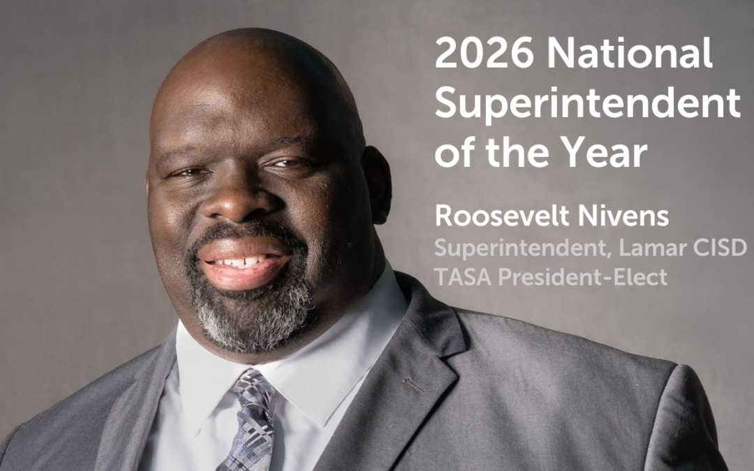 Roosevelt Nivens Named 2026 National Superintendent of the Year
